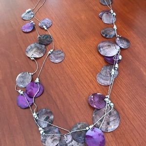 Necklace, abalone she’ll